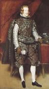 Diego Velazquez Philip IV in Broun and Silver (df01) Spain oil painting artist